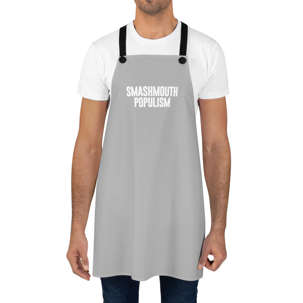 Grey "Smash Mouth" Apron