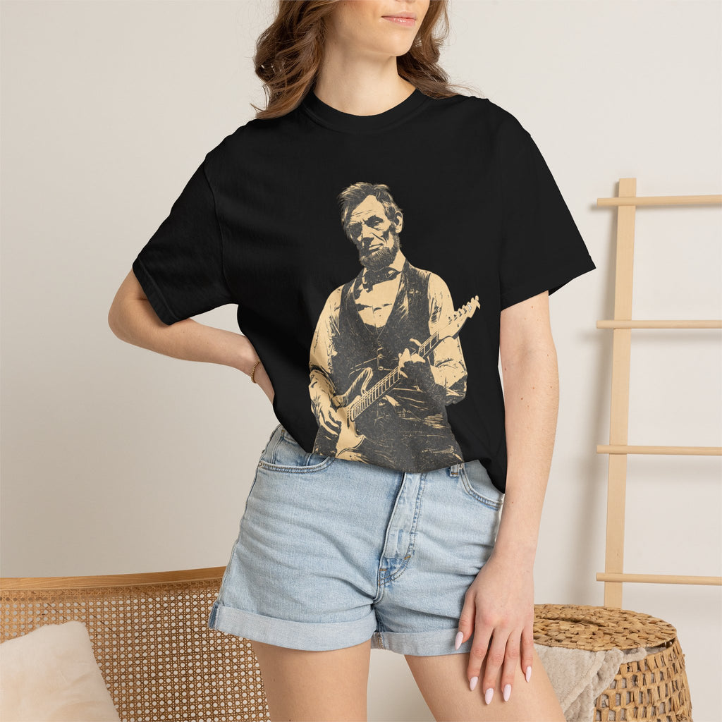 Lincoln Guitar Player T‑Shirt