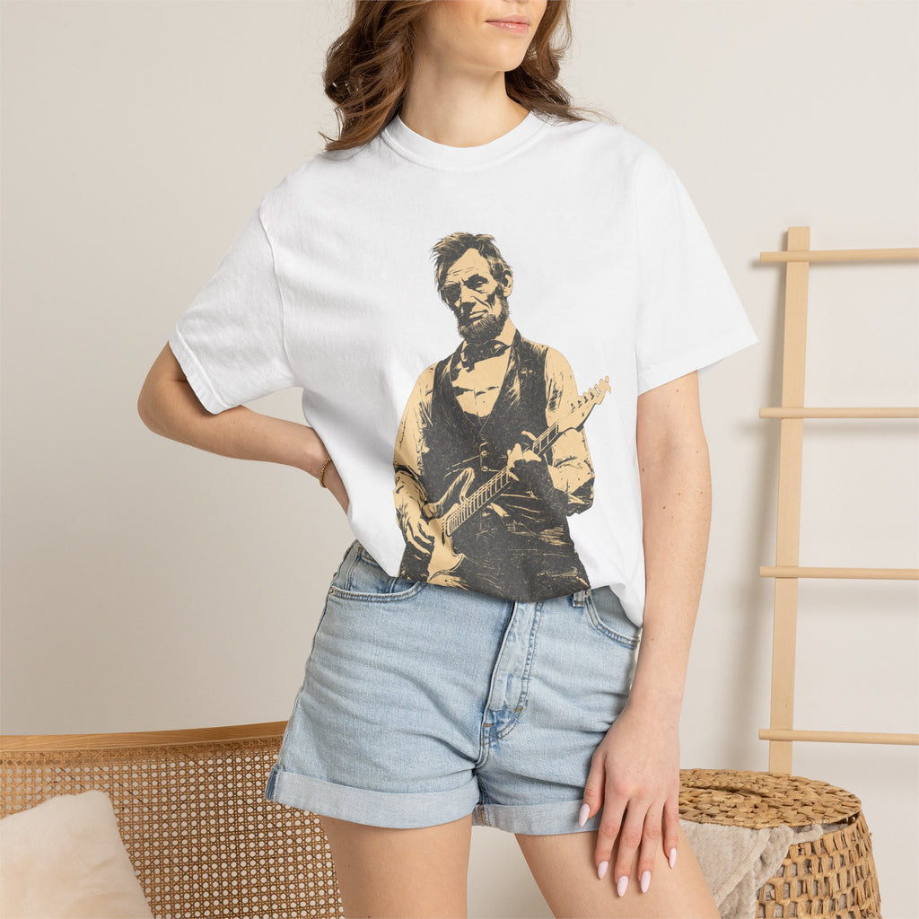 Lincoln Guitar Player T‑Shirt