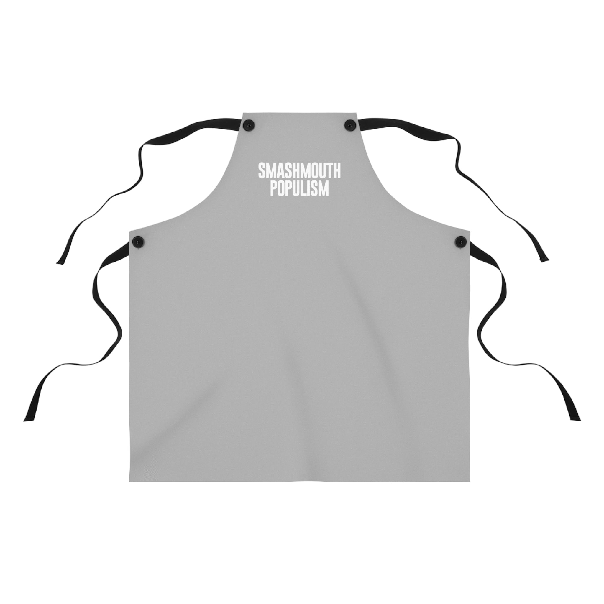 Grey "Smash Mouth" Apron
