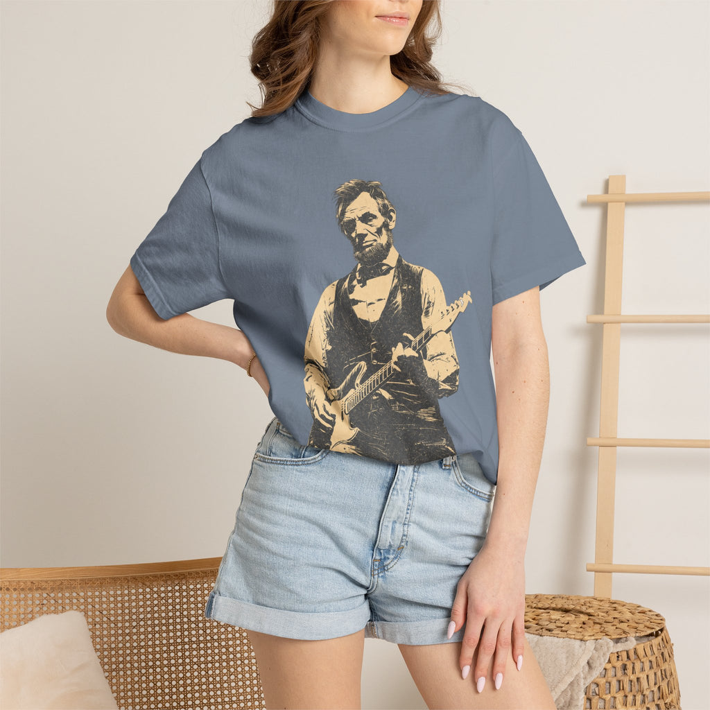 Lincoln Guitar Player T‑Shirt
