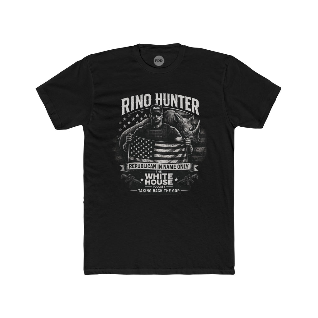 RINO Hunter T‑Shirt — "Taking Back the GOP" White House Patriotic Tee